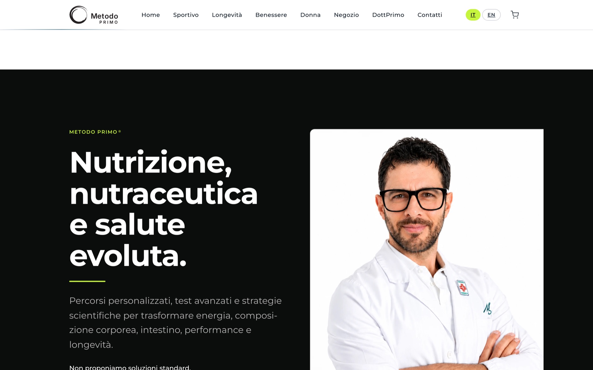 Metodo Primo homepage