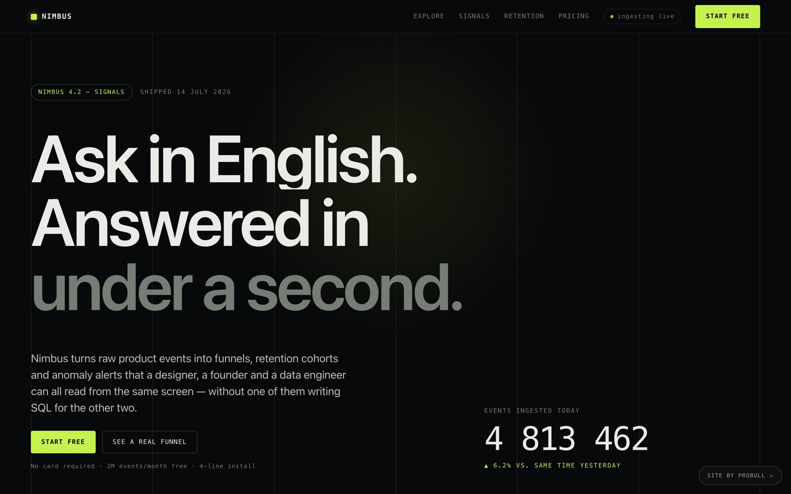 Nimbus Labs — full page